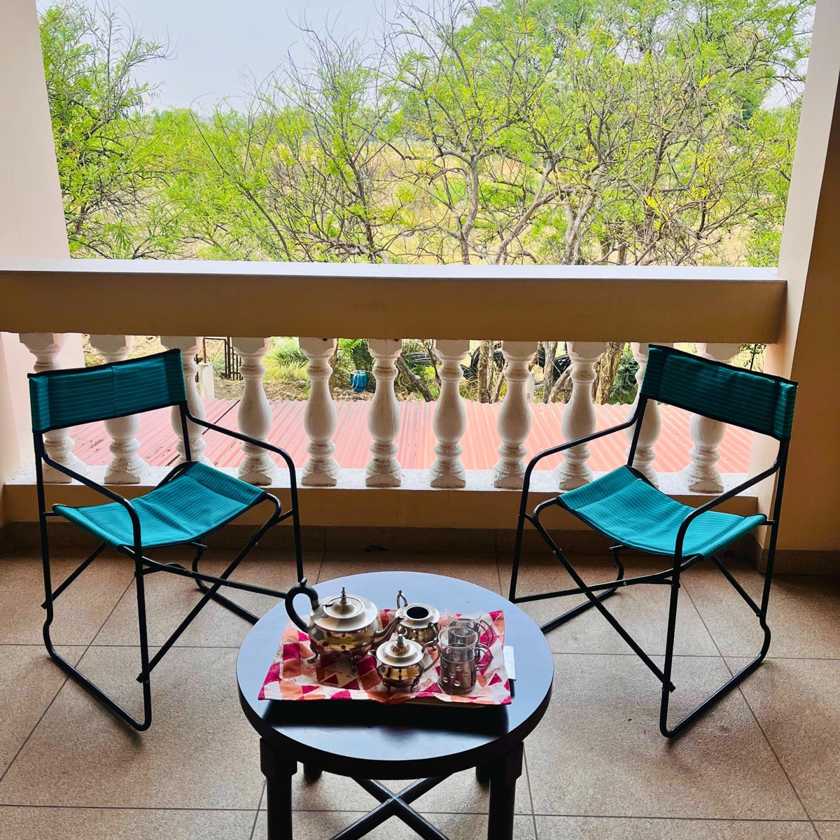 Sagwan balcony view